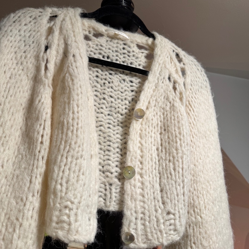 Loveshackfancy Cardigan Small - image 3